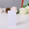 Etiqueta de cor PVC em branco em estoque à prova d'água material de etiqueta plástica cartão etiqueta à prova de rasgos cartão de certificado diy