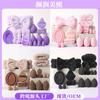Set Popular de Esponjas de Maquillaje Transfronterizo 20 Piezas 33 Piezas 40 Piezas Set Esponja de Maquillaje de Pulgar Triangular Set de Esponjas de Maquillaje