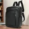 Mochila de Cuero Genuino Más Vendida Transfronteriza, Bolso de Negocios para Computadora de Gran Capacidad Casual y de Moda, Colección de Mochilas Portátiles para Hombres