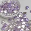 Dingyi Lengyue ABS Galvanizado Pérola de Imitação Duas Cores Barroco Estrela de Cinco Pontas Irregular Contas Soltas Pulseira DIY Acessórios de Joias