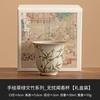 Taza para Oler Aroma de Espárrago Verde Esmeralda Pintada a Mano por el Fabricante Kung Fu Taza Pequeña de Té Taza Maestra Taza Individual Juego de Té de Cerámica Taza de Té Taza de Té