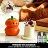Persimmon Macio e Fofo para Interior Longa Duração Uso Doméstico Cristal de Alta Qualidade Pedra para Aromaterapia com Óleo Essencial Ornamento para Quarto de Meninas Sala de Estar