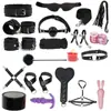 Juguetes sexuales para adultos Jiuai, accesorios SM, juguetes sexuales para parejas, bondage, látigo de cuero, tapón anal, entrenamiento del amor y provocación