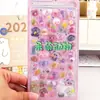 Adesivos Infantis 3 Adesivos Estereoscópicos em Relevo Brinquedos para Meninas Animais Fofos Adesivos de Pedras Preciosas Cristal Decoração para Capa de Celular