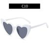2023 Nueva Moda Transfronteriza Marco Grande Amor Gafas de Sol Personalizadas Moda Europea y Americana para Hombre y Mujer Gafas de Sol de Celebridad de Internet ins