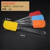 Raspador de Silicone Padrão Estéreo Dividido Padrão de Privacidade Quebra-Cabeça Faca de Bolo Raspador de Cola Raspador Monocromático