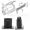 Clip de Fijación para Revestimiento de Techo de Volkswagen Audi Skoda Clip de Fijación para Tira Decorativa Interior 357867646