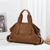 Nova Bolsa de Mão Feminina de Grande Capacidade Cor Sólida Simples Versátil Bolsa de Ombro/Axila Estilo Coreano Bolsa Tote para Trabalho e Lazer Tendência
