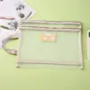 Clasificación de Temas para Estudiantes de Primaria: Bolsa de Almacenamiento de Papeles para Prueba de Extracción con Malla Transparente y Nailon de Doble Capa, Bolsa de Almacenamiento de Gran Capacidad