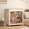 Caja de Almacenamiento Plegable para Juguetes, Gran Capacidad, Polipropileno de Grado Alimenticio, Organizador de Juguetes y Muñecas para Niños con Ruedas