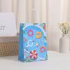 Bolsa de Papel Kraft para Empaque de Regalo Infantil Bolso con Estampado de Tiburón de Dibujos Animados Bolsa para Empaque de Regalo de Mano Venta al por Mayor
