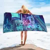 Halloween Dterol Monster High School Ls Toalla de Playa Toalla de Playa Poliéster Completo Nshigh Muñeca Transfronteriza Mo