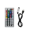En stock transfronterizo 44 teclas luz infrarroja con controlador mini luz con controlador LED RGB colorido