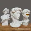 Escultura de resina grande estilo europeo figura griega Venus David modelo de yeso