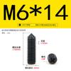 Acero Inoxidable 304 Zinc Negro Punta Ranura Cruz Tornillo de Máquina M2-M6 Extremo Cónico Tope Tornillo de Fijación Superior