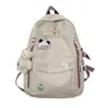 Novedad 2024 Mochila Escolar Estilo Coreano para Mujer Mochila para Escuela Secundaria y Preparatoria Gran Capacidad Linda Dulce Mochila Casual para Niña
