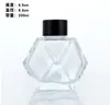 Botella de Aromaterapia de Vidrio de Gama Alta con Tacto de Lujo para Dormitorio y Hotel, Botella de Recarga de Fragancia sin Llama, Botella Difusora Creativa para Ventas Transfronterizas