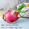 Modelo de Fruta Falsa Simulada Plástico Mango Manzana Pera Piña Limón Plátano Adornos de Brocheta Decoración para Gabinete de Cocina del Hogar Accesorios