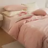 Juego de ropa de cama de cuatro piezas, modelo nuevo 2026, 100% algodón puro, tejido cepillado, apto para dormir directamente en la cama, uso doméstico, estilo simple clase A