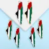 Ventas Directas de Fabricante Transfronterizas de Colgante Único de Palestina Libre Accesorios para Joyería DIY Materiales Aleación de Metal de Gota de Aceite Al por Mayor