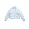 Jaqueta Shibuya Element acolchoada de plumas de pato branca de inverno, com gola alta aquecida, resistente à água, casaco acolchoado unissex, estilo moderno Y6289
