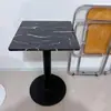 Mesa de Jantar Quadrada Branca Simples Moderna para Casa Apartamento Pequeno Loja de Chá com Leite Cafeteria Recepção de Negociação Varanda Mesa Redonda