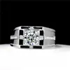 Anillo nuevo dominante para hombre de comercio exterior europeo y americano wish superventas moda anillo de negocios para hombre anillo de diamantes de compromiso de comercio electrónico transfronterizo