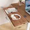 Placa de Extensão de Mesa Dobrável Ferramenta de Expansão para Mesa de Computador Braço de Extensão Lateral Suporte Bandeja para Teclado