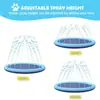 En stock Alfombrilla Engrosada Antideslizante para Pulverización de Agua para Mascotas Piscina Plegable para Baño de Agua para Mascotas al Aire Libre