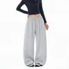 Outono 2026 Novo Estilo Calça de Algodão Linha Hassu Perna Curva M-5XL HK26623-Especial P36
