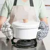 Guante de horno aislado, guante individual resistente al calor, herramienta para hornear en horno y microondas, guante de cocina doméstico resistente a altas temperaturas