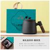 Taza de Té Koi Taza para Separar el Té Cerámica Oficina Filtro Taza para Agua Taza de Gran Capacidad para Mujer con Tapa Logotipo de Empresa