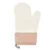 Guantes de Silicona Antiescaldaduras Personalizados para Cocina, Microondas y Horno, Guantes de Doble Capa Aislantes al Calor con Hebilla para Colgar, Guantes Resistentes a Altas Temperaturas para Hornear