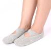 Calcetines de Pilates de Tirantes Cruzados para Cruce de Fronteras con Forro Polar Gruesos Calcetines Especiales para Danza Calcetines de Yoga Antideslizantes para Deportes de Interior