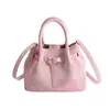 Bolsa de Mão Quadrada Pequena Casual Simples Estilo Coreano para Mulheres Nova Moda Primavera 2026 Bolsa de Ombro Transversal com Textura de Alto Padrão