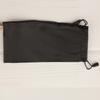 Fábrica de sacos para óculos atacado preto cordão saco de armazenamento para óculos de sol portátil simples multiuso tecido composto saco para óculos