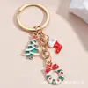 Novo presente de Natal Chaveiro de Natal Presente de Natal Chaveiro de Árvore de Natal Pingente de Casa de Natal