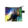 Nuevo Monedero de Monedas Marvel Avengers Lindo Dibujo Animado Cremallera Bolsa para Monedas Estudiante Pequeña Bolsa de Almacenamiento Al por Mayor