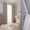 Cortinas blackout com revestimento, padrão floral, design perfurado, dropshipping transfronteiriço e serviços de etiquetagem, best-sellers da Amazon SHEIN