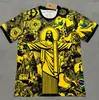Camiseta Retro de Brasil Local y Visitante Five-Star 980204 Edición Fanática de la Selección Nacional Edición Especial Versión Tailandesa