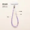 Chaveiro de Pedra de Cristal Natural Runya, Pingente de Celular Anti-Perda, Cordão Chaveiro Desmagnetizador de Cascalho Atacado