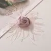Tela Original Atmósfera Otoño e Invierno Núcleo de Pluma Flor de Pluma DIY Accesorios para el Cabello Tocado Accesorios para Ropa Venta al por Mayor