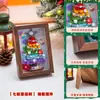 Árbol de Navidad brillante, decoraciones navideñas, adornos de escritorio, kit de material manualidades DIY de palo retorcido, artículo de regalo pequeño