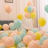 Atacado de Balões Macaron Coloridos Espessados à Prova de Explosão Loja de Shopping Evento Decoração de Cena Arranjo de Aniversário Várias Cores