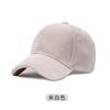 Boné de Baseball Liso de Veludo Cotelê Masculino Outono e Inverno Chapéu de Sol para Exterior Transfronteiriço Retrô Boné Bordado com Logo