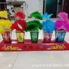 Vasos de flores Fase 5, artigos funerários, encadernação em papel, sacrifício, atacado de fábrica de funerais 57 flores de papel para flores