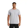 Comercio Exterior Amigable con la Piel Manga Corta Transpirable que Absorbe la Humedad Personalizable Shorts de Entrenamiento Manga Corta Alta Elasticidad Holgado Deportes al Aire Libre Personalización de Manga Corta para Hombre