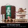 Fogão para Chá, Fogão para Churrasco ao Ar Livre de Inverno, Fogão a Carvão Pequeno, Fogão para Aquecimento Interno, Fogão a Carvão, Fogão Lateral em Estilo Japonês, Fogão de Barro