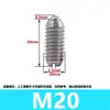 Tornillo de Cuentas de Vidrio Acero de Muelle Bola de Acero Tornillo de Fijación Bola de Posicionamiento Cabeza de Bola émbolo Cabeza Plana Onda Onda Mesón M3~M24