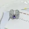 Serie Panal Anillo Abierto Totalmente Incrustado de Circonita Diamantada Nicho Lujo Accesible Moda de Gama Alta Geométrico Apilable Anillo Versátil para Mujeres